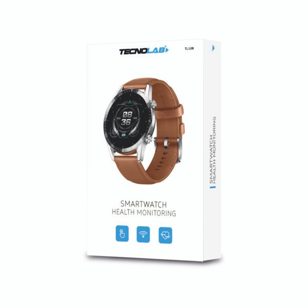 RELOJ INTELIGENTE TIPO ANALOGO SMARTWATCH  BLUETOOTH 4.0 / BROWN - Imagen 3