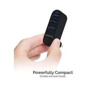 MINI ADAPTADOR TECNOLAB 3 3 EN 1, PLUG & PLAY, MATERIAL ABS, INTERFAZ USB3/USB2, PESO: 021G.