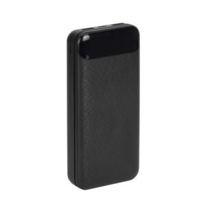 POWER BANK 20000MAH TECNOLAB, PORTATIL, ENTRADA MICRO USB Y TIPO C, PANTALLA DISPLAY, INCLUYE CABLE DE CARGA.