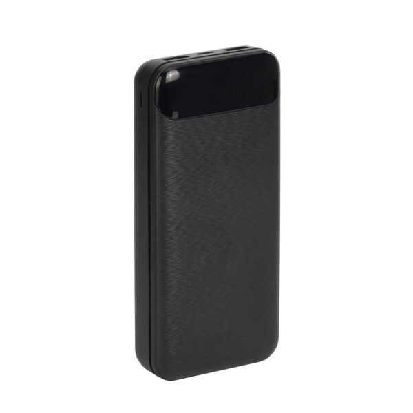 POWER BANK 20000MAH TECNOLAB, PORTATIL, ENTRADA MICRO USB Y TIPO C, PANTALLA DISPLAY, INCLUYE CABLE DE CARGA.
