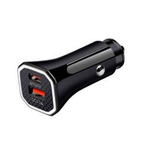 CARGADOR DE AUTO CARGA RAPIDA PD+ USB3.0 - 38W