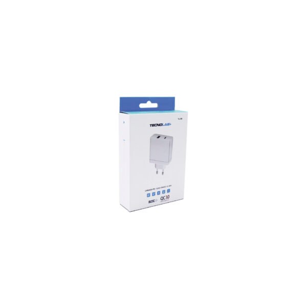 CARGADOR CARGA SUPER RÁPIDA 36W USB C + USB - Imagen 2