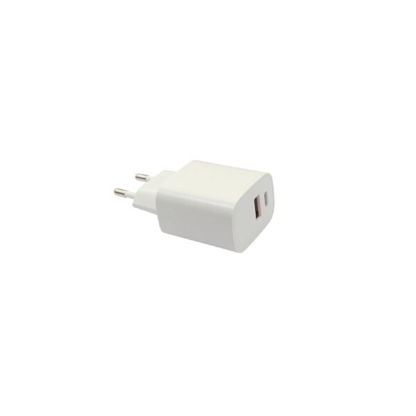 CARGADOR RÁPIDO CERTIFICADO QC 3 + PD , WHITE 20 W - Imagen 2