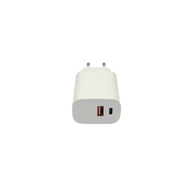 CARGADOR RÁPIDO CERTIFICADO QC 3 + PD , WHITE 20 W - Imagen 3