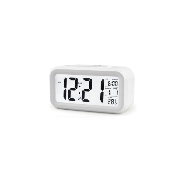 RELOJ DIGITAL CON PANTALLA LCD. WHITE