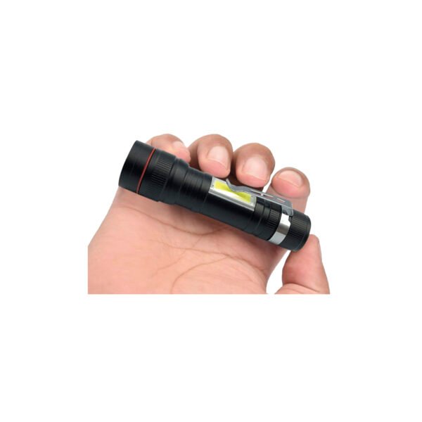 LINTERNA TÁCTICA ZOOM LED CREE USB RECARGABLE - Imagen 2
