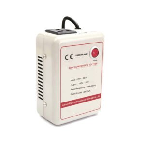 CONVERTIDOR DE CORRIENTE DE 2000W DE 220V A 110V NO INCLUYE ADAPTADOR