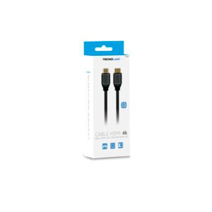 CABLE HDMI V2,0 - 4K, TERMINALES DORADOS, TRANSMISION EFICIENTE, 1.5MT, MACHO-MACHO, CARCASA METALICA.