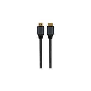 CABLE HDMI V2.0 - 4K, TERMINALES DORADOS, TRANSMISION EFICIENTE, 5M, MACHO-MACHO, CARCASA METALICA. TRENZADO