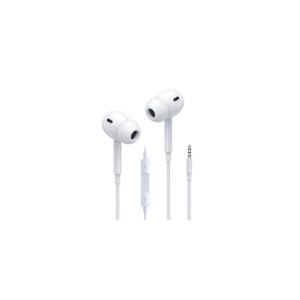 AUDIFONOS IN-EAR TECNOLAB, CONECTOR 3.5, CABLE DE 1M, COMPATIBLES CON SMARTPHONES Y DISPOSITIVOS AUDIO. WHITE