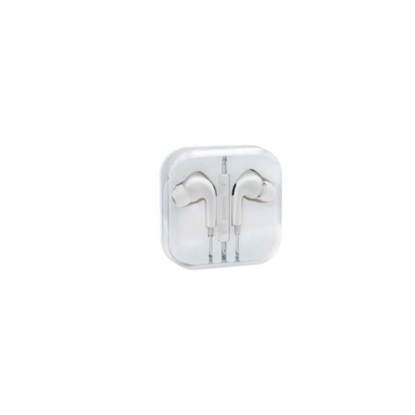 AUDIFONOS IN-EAR TECNOLAB, CONECTOR 3.5, CABLE DE 1M, COMPATIBLES CON SMARTPHONES Y DISPOSITIVOS AUDIO. WHITE - Imagen 2