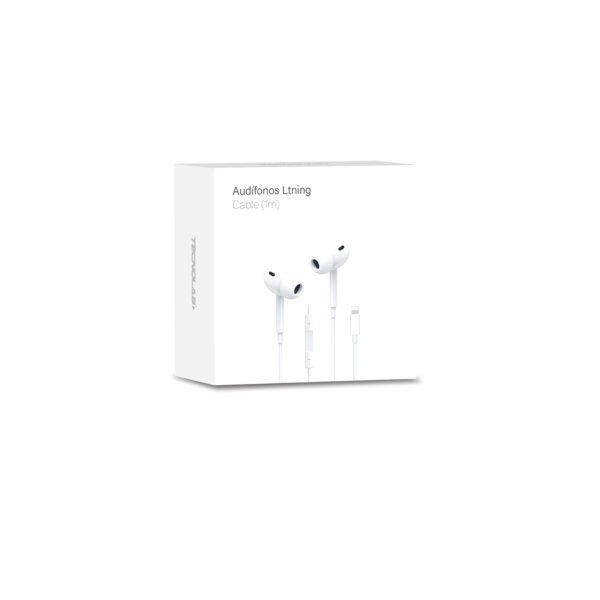 AUDÍFONOS IN-EAR LIGHTING BLUETOOTH COMPATIBLE IPHONE - Imagen 3