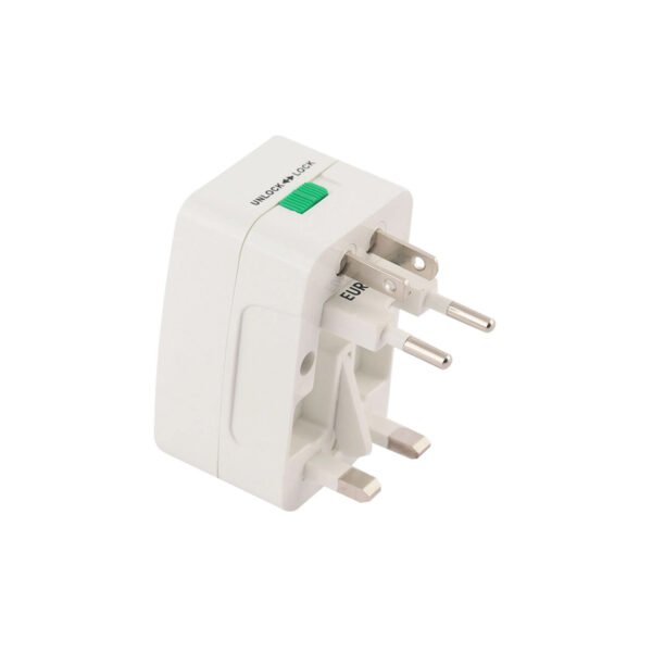 ADAPTADOR UNIVERSAL DE VIAJE BLANCO - Imagen 3