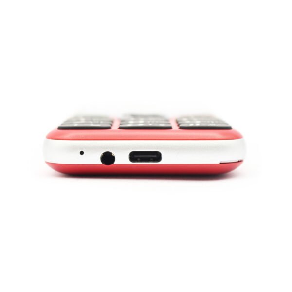 TELEFONO SENIOR 4G, PANTALLA 2.8", SIM DUAL, BOTON SOS, ENTRADA TIPO-C, CAMARA 0.3MP, BATERIA 1000MAH, MEMORIA 128 + 48MB. RED - Imagen 2