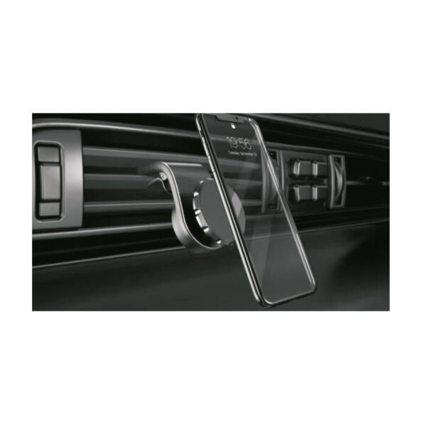 SOPORTE SMARTPHONE AUTOMOVIL TECNOLAB, AJUSTE ANGULO SIMPLE, MAGNETICO, ROTACION 360°, DISEÑO ERGONOMICO, COMPACTO. - Imagen 2