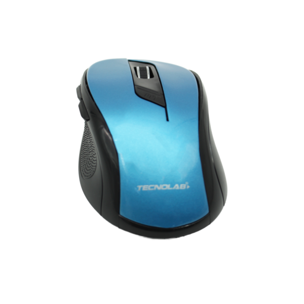 MOUSE INALAMBRICO TECNOLAB 2.4 GHZ, DISEÑO ERGONOMICO, 3 BOTONES, RESOLUCION 1000 DPI, AHORRO DE ENERGIA. - Imagen 3