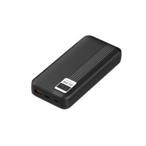 POWER BANK TECNOLAB 20000MAH 22,5W INCLUYE 2 CABLES -  TIPO C Y LIGHTNING - BLACK