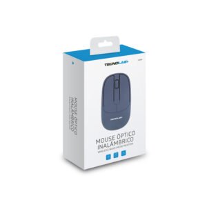 Mouse inalambrico Tecnolab USB 2,4 Ghz 1200 DPI 3 botones Blue
