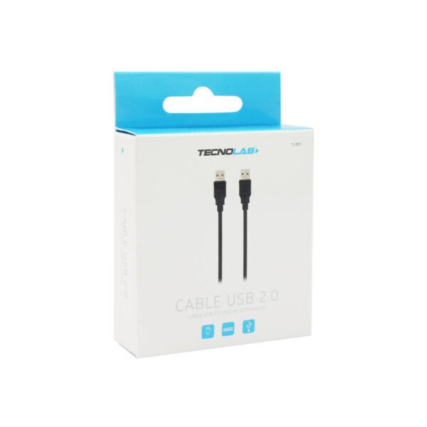 CABLE EXTENCION USB 2,0 MACHO A MACHO. - Imagen 3