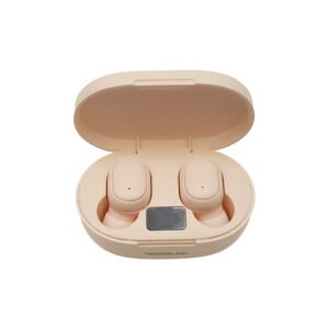 AUDIFONOS 10MM TECNOLAB, FRECUENCIA 20HZ-20KHZ, BATERIA DE 30MAH, 3H DE USO, RANGO INALAMBRICO 10M. PINK