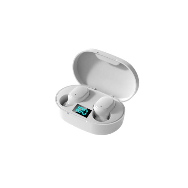 AUDIFONOS TECNOLAB, FRECUENCIA 20HZ-20KHZ, BATERIA DE 30MAH, 3H DE USO, RANGO INALAMBRICO 10M. WHITE - Imagen 2