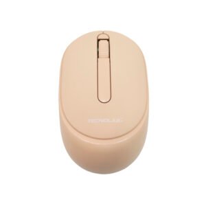 MOUSE BLUETOOTH TECNOLAB + 2.4GHZ, 1000 DPI, 3 BOTONES, PILAS AA, SENSOR LUZ ROJA LED, DISTANCIA 10M. PINK