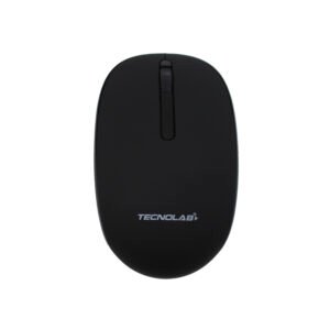 MOUSE BLUETOOTH TECNOLAB + 2.4GHZ, 1000 DPI, 3 BOTONES, PILAS AA, SENSOR LUZ ROJA LED, DISTANCIA 10M. BLACK