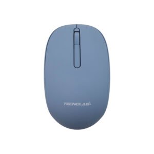 MOUSE BLUETOOTH TECNOLAB + 2.4GHZ, 1000 DPI, 3 BOTONES, PILAS AA, SENSOR LUZ ROJA LED, DISTANCIA 10M. BLUE