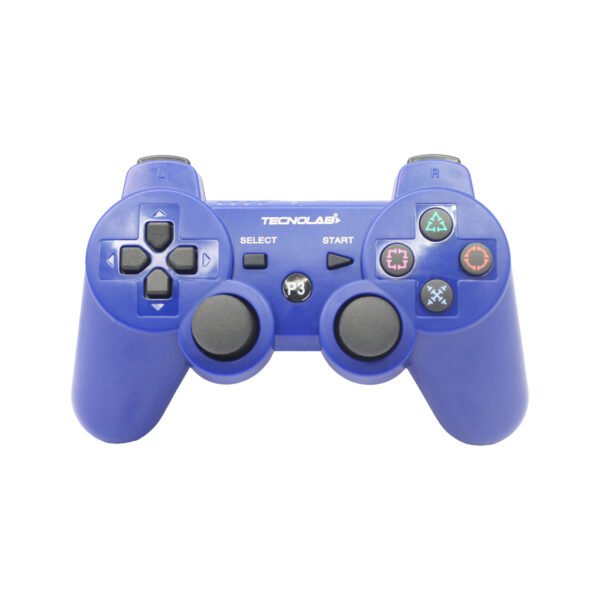 CONTROL PLAY STATION 3 DUAL SHOCK BLUETOOTH WIRELESS CON ENTRADA BLUE - Imagen 2