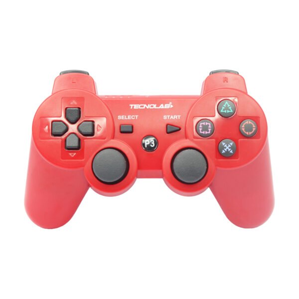 CONTROL PLAY STATION 3 DUAL SHOCK BLUETOOTH WIRELESS CON ENTRADA RED