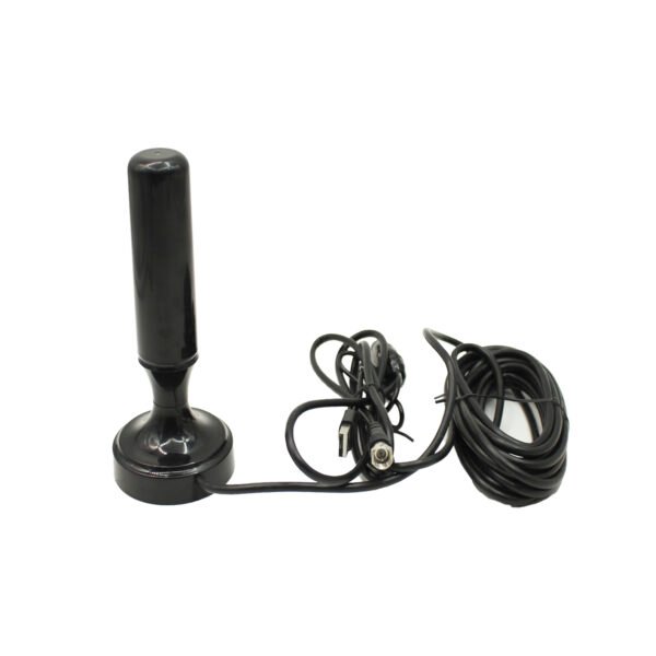 ANTENA DE TV DIGITAL PARA INTERIOR - 25dB - Cable 5 mts - CON AMPLIFICADOR