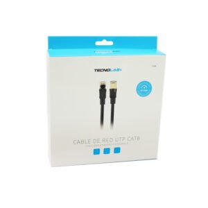 CABLE UTP CAT 8 - VELOCIDAD 40Gbps. 2000Mhz. - 10 Metros