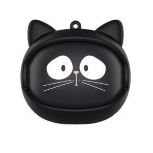 AUDIFONOS TECNOLAB FLIP GATO -INALAMBRICOS BT, CARGA TIPO C, 200MAH, 10H REPRODUCCION, 10M ALCANCE, 2H CARGA.