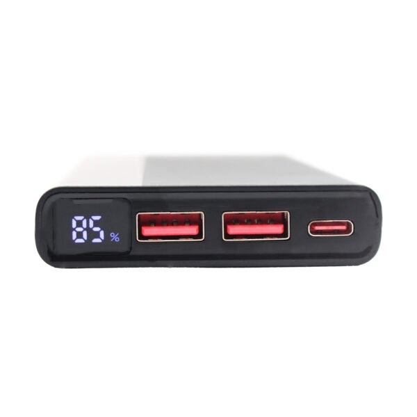 POWER BANK TECNOLAB, BATERIA LITIO 10000MAH, PD 22.5W, PROTECCION SOBRECARGA, AMPLIA COMPATIBILIDAD. BLACK - Imagen 2