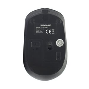 MOUSE INALAMBRICO   2.4G+BT   TECNOLAB BLACK CARGA TIPO C