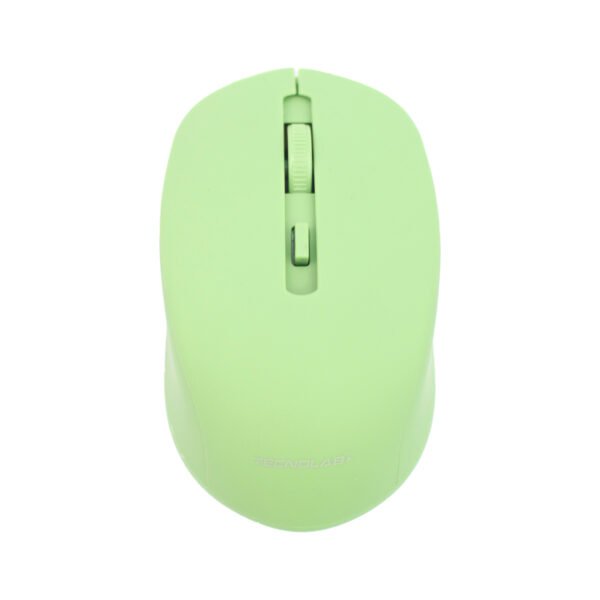 MOUSE INALAMBRICO   2.4G+BT   TECNOLAB GREEN CARGA TIPO C
