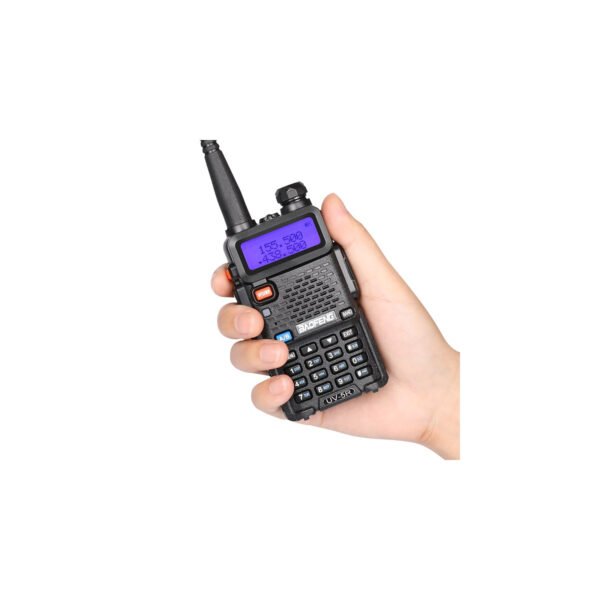 RADIO TRANSMISOR WALKIE TALKIE  BAOFENG MODELO UV-5R  INCLUYE 1 AURICULAR