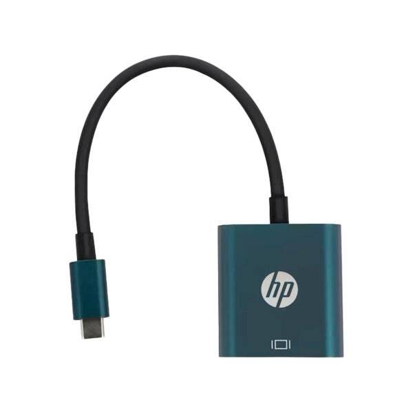 CONVERTIDOR USB-C A VGA HP, MATERIAL RESISTENTE, CARCASA DE ALUMINIO, HD 1080P A 60HZ. - Imagen 2