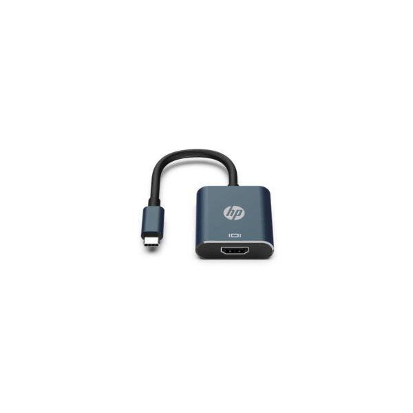 ADAPTADOR HDMI A USB-C HP, COMPATIBLE CON WINDOWS 10/11, RESOLUCION 4K A 30HZ, ACABADO ALUMINIO. - Imagen 2