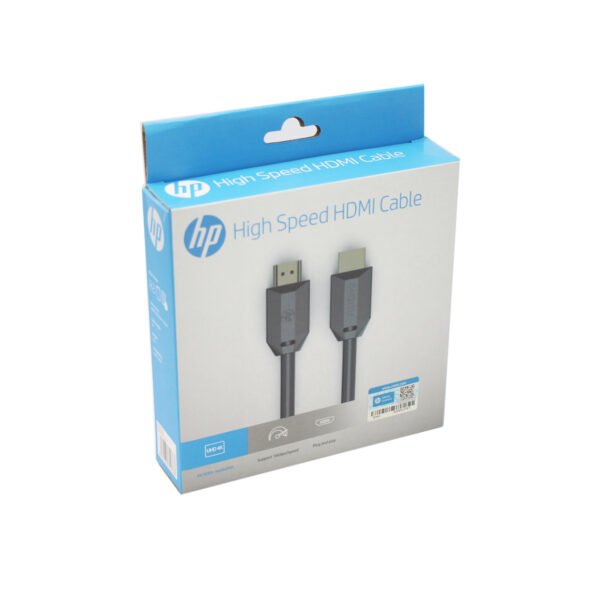 CABLE HDMI 2.1 HP, RESOLUCION 4K/60HZ, ANCHO DE BANDA 18GBPS, CON ETHERNET, 3D, - 2 MT. (0763) - Imagen 3