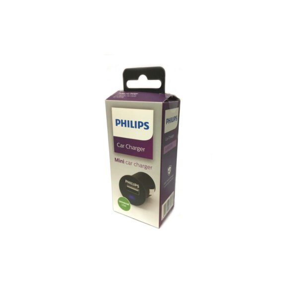 MINI CARGADOR USB PARA AUTOMOVIL - PHILIPS - Imagen 3