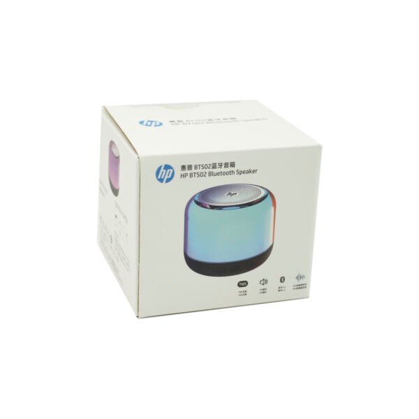 MINI PARLANTE HP INALAMBRICO, LUZ RGB, PORTATIL, TARJETA TF, BLUETOOTH 5.0, POTENCIA 5W, FRECUENCIA 60HZ-16KHZ, BATERIA 600MA. - Imagen 2