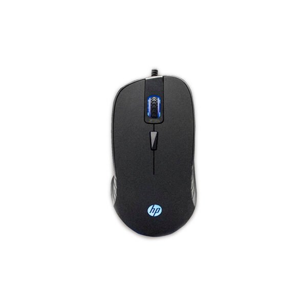 MOUSE HP G100 GAMER, 4 BOTONES, 800 DPI, COLOR NEGRO, CON CABLE.