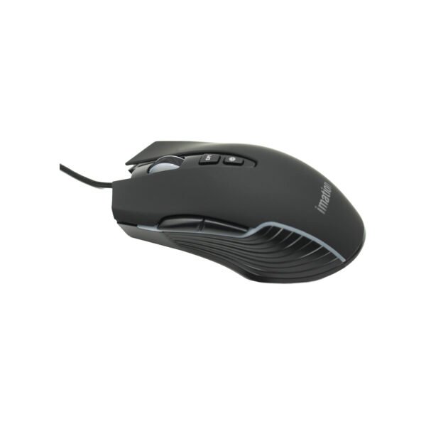 MOUSE IMATION IMGT260, 12800 DPI, 10M CLICKS, RGB LED 11 MODOS, 7 BOTONES, CABLE 1.7M, CONECTOR USB ORO. - Imagen 3
