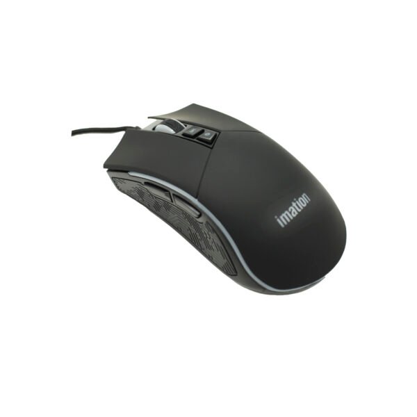 MOUSE IMATION IMGT290, 12800 DPI, 10M CLICKS, RGB LED 11 MODOS, 7 BOTONES, CABLE 1.7M, CONECTOR USB ORO. - Imagen 3