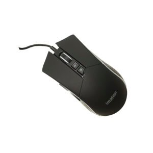 MOUSE IMATION IMGT300 12800 DPI, 10M CLICKS, RGB LED 11 MODOS, 8 BOTONES, CABLE 1.7M, CONECTOR USB ORO.