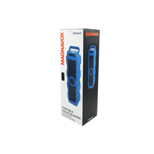 ALTAVOZ PORTATIL BLUETOOTH MAGNAVOX, DISEÑO MODERNO, BAJOS PROFUNDOS, ALTOS TRANSPARENTES, IDEAL PARA EXTERIORES. - Imagen 5