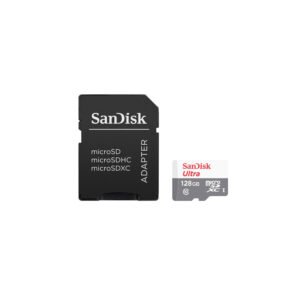 MEMORIA MICRO SDHC 128gb ULTRA C/ADAPTADOR USH-1 C10 - 100MB - SANDISK