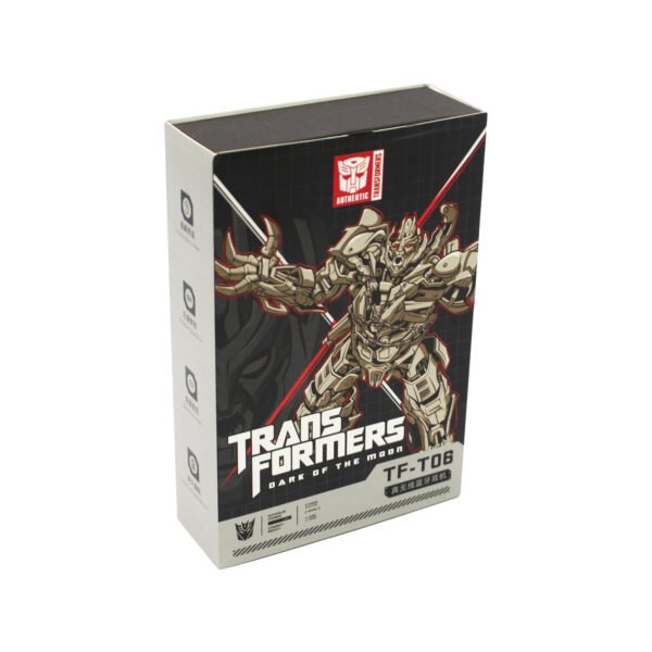 AURICULARES INALAMBRICOS TRANSFORMERS BLUETOOTH V5.3, 3-4H DE MUSICA, CARGA EN 1H, DISTANCIA DE 10M. DECEPTICONS (SILVER) - Imagen 3