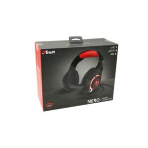 AURICULARES CIRCUMAURALES TRUST, CABLE 2 MTS, ALMOHADILLAS COMODAS, DISEÑO AJUSTABLE, CONEXION 3.5.